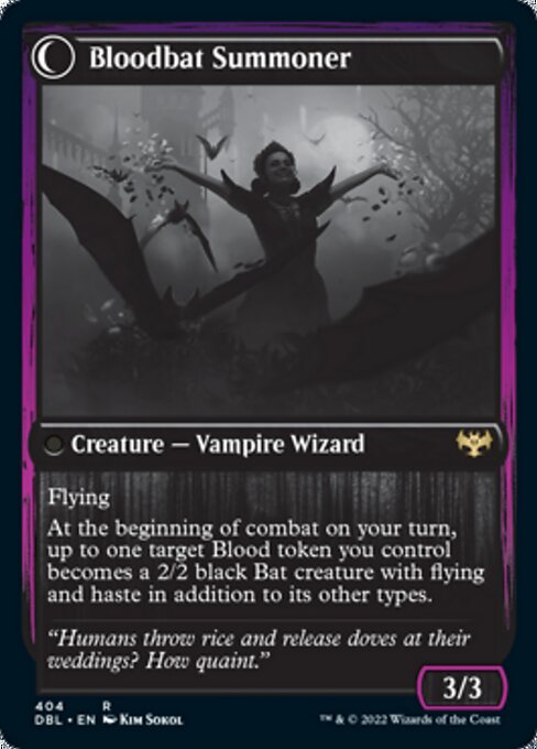 Voldaren Bloodcaster // Bloodbat Summoner