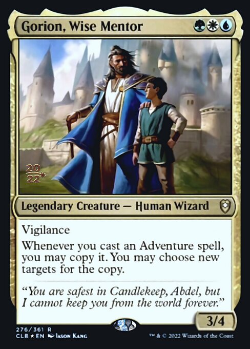 Gorion, Wise Mentor