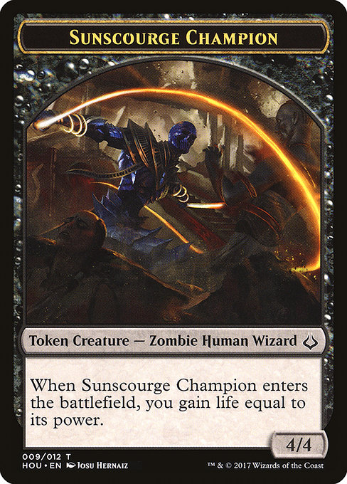 (Token) Sunscourge Champion